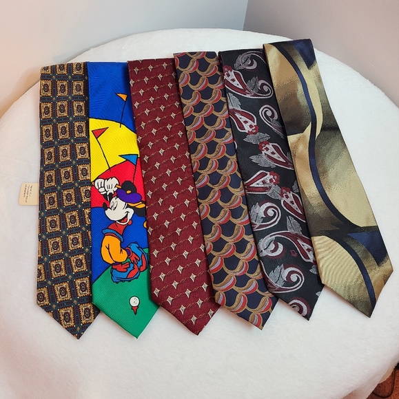 bill blass Other - VTG 6pc Men's Silk Tie Bundle - Dior & Bill Blass